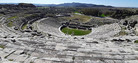 The amazing theater of Miletus
