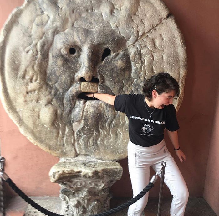 The Moment (Mouth) of Truth (La Bocca della Verità)
