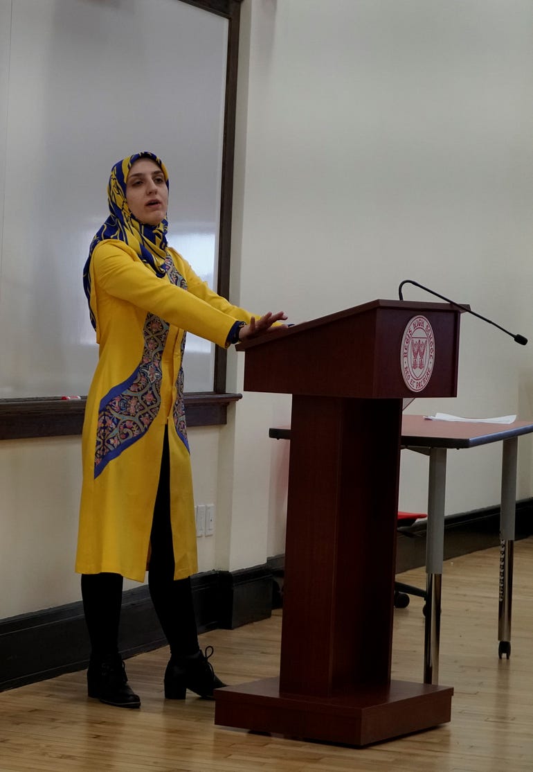 Maryam Forghani docens apud LLiNYC 2020.