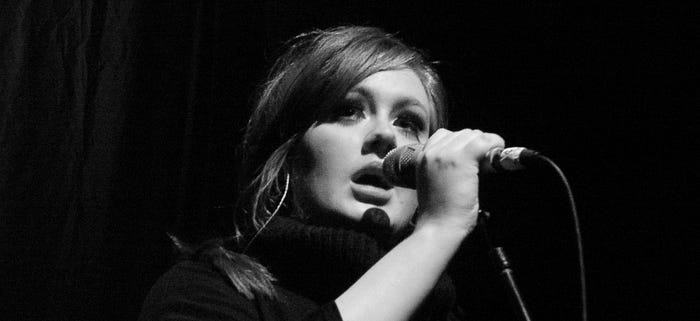  Adele (from Wikimedia Commons — by Christopher Matsurak)
