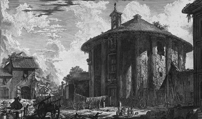 The Mystery of the Building of the Temple of Hercules Victor