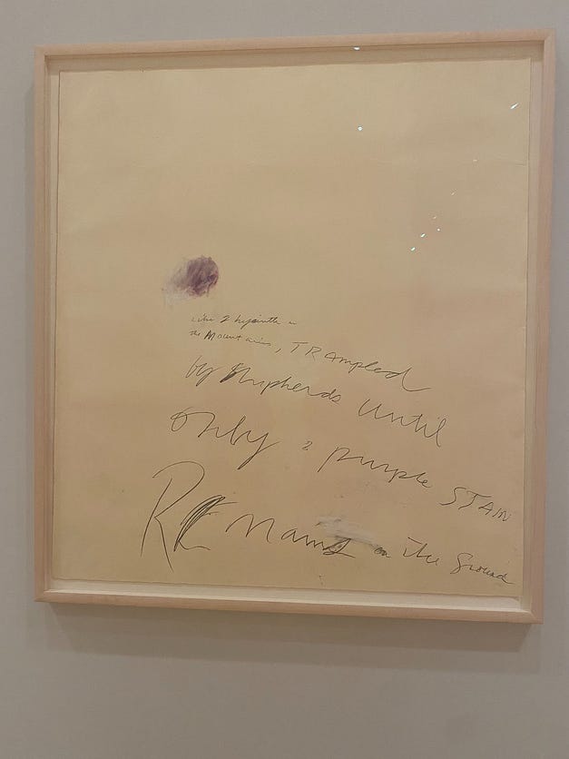 Twombly To Sappho