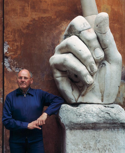  Reginald Foster in 1994 (photo by Wolfgang Wesener).
