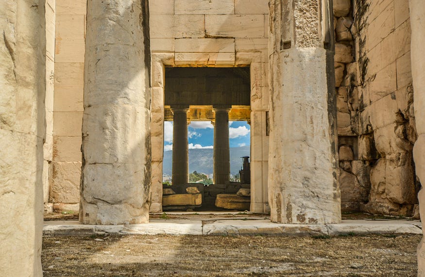 The Hephaestion in Athens (source).
