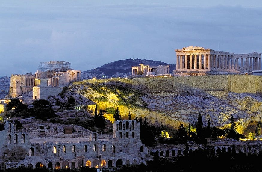 The Acropolis. (source)
